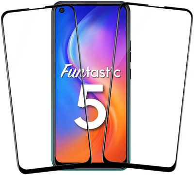 VAlight Edge To Edge Tempered Glass for TECNO SPARK 5 PRO(Pack of 2)