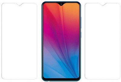 KARTRAY Tempered Glass Guard for Vivo Y91i(Pack of 2)