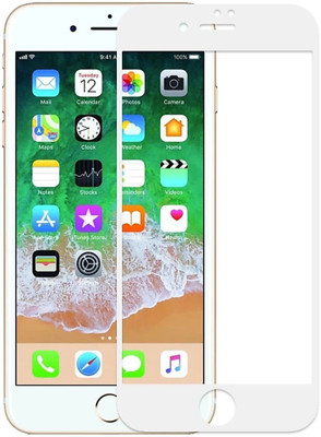 electmart Edge To Edge Tempered Glass for Apple iPhone 7, Apple iPhone 8(Pack of 1)