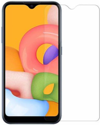CLASIKCART Tempered Glass Guard for Samsung Galaxy M01(Pack of 1)