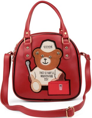 germanshepherd Red Messenger Bag sling bag