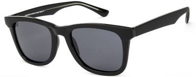 by Lenskart Polarized, UV Protection Wayfarer Sunglasses (Free Size)  (For Men &amp; Women, Grey)