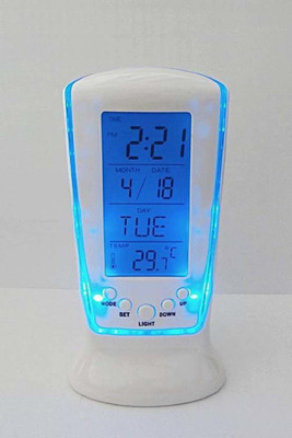 BHADIYADRA EMPIRE Digital White Clock