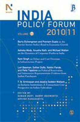 India Policy Forum 2010-11(English, Paperback, unknown)