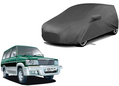 Uniqon Car Cover For Toyota Qualis (With Mirror Pockets)(Grey)