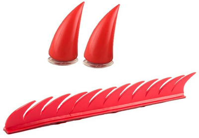 ranarc Helmet Mohawk for Bike(Red)