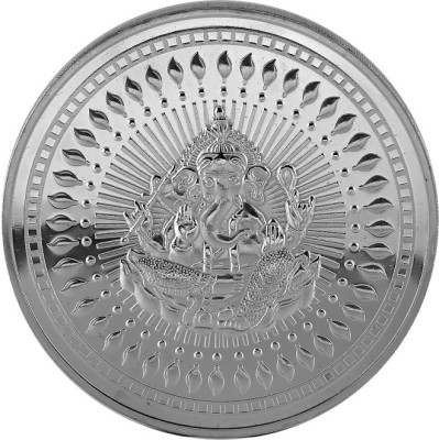 Bangalore Refinery 999 Purity 1000 Gram Silver Lord Ganesh S 999 1000 g Silver Coin