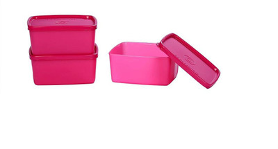 Signoraware Plastic Utility Container  - 500 ml(Pack of 3, Pink)