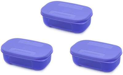 Signoraware Plastic Utility Container  - 140 ml(Pack of 3, Violet)