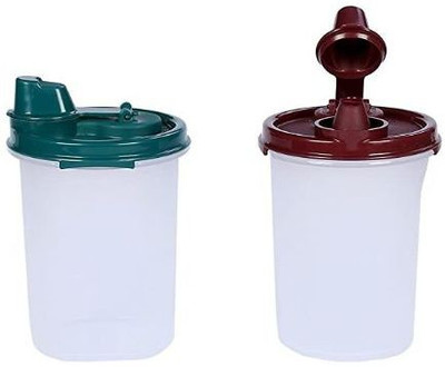Signoraware Plastic Grocery Container  - 450 ml(Pack of 2, Multicolor)