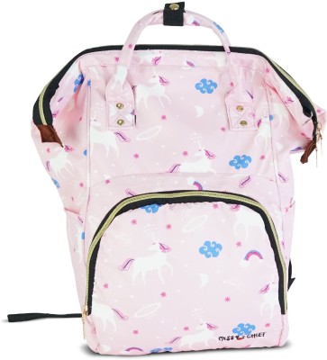 Miss & Chief Super Parent Backpack Diaper Bag(Multicolor)