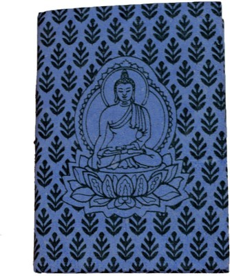 Parmatma Handicrafts Handmade Journal B6 Journal Unruled 100 Pages(Blue, Pack of 4)