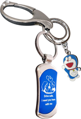 SHOKY LOOKS Drive Safe I Need you here with me Darlingwith Dorimon and amazing Looking Key Chain