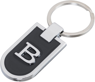 gtrp B Letter Alphabet Metallic Key Chain Key Chain