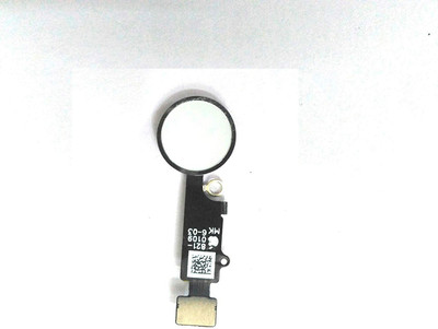 Shockware Home Button_123 Apple iPhone 8 Plus Silver Fingerprint Sensor Flex cable