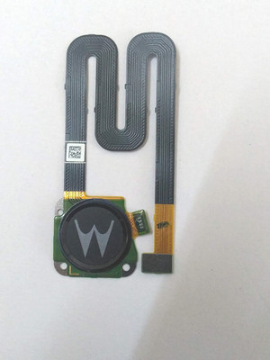 Shockware Home Button_48 Moto G6 Play Black Fingerprint Sensor Flex cable