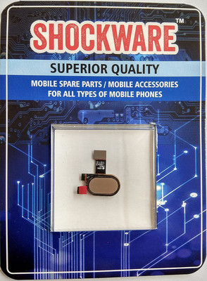 Shockware Home Button_38 Moto E4 Plus Gold Fingerprint Sensor Flex cable