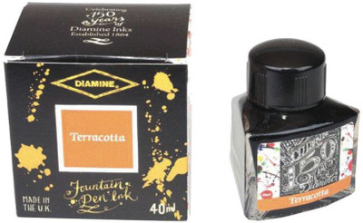 DIAMINE TERRACOTTA ANNIVERSARY INK 40 ML Ink Bottle(Ink Color - TERRACOTTA ANNIVERSARY INK 40 ML)