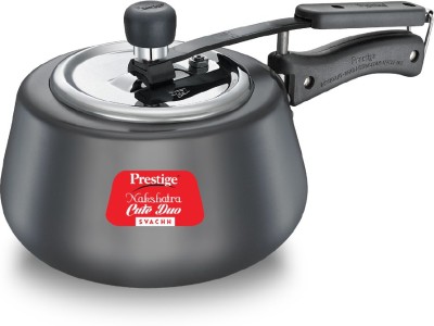 Prestige Svachh Duo Cute 5 L Inner Lid Induction Bottom Pressure Cooker(Hard Anodized)