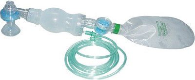 Medisafe Silicone Ambu Bag Infant Set Green Resuscitator Manual Resuscitator Respiratory Exerciser(Pack of 1)
