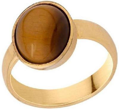 CEYLONMINE Stone Gold Plated Ring