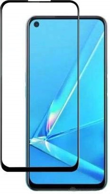 LIKEDESIGN Edge To Edge Tempered Glass for Oppo A52(Pack of 1)