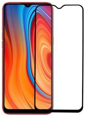 BRENZZ Edge To Edge Tempered Glass for Realme C3(Pack of 1)