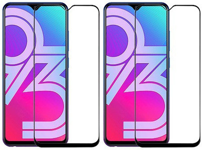 KARTRAY Edge To Edge Tempered Glass for Vivo Y93(Pack of 2)
