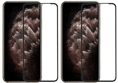 KARTRAY Edge To Edge Tempered Glass for Apple iPhone 11 Pro(Pack of 2)