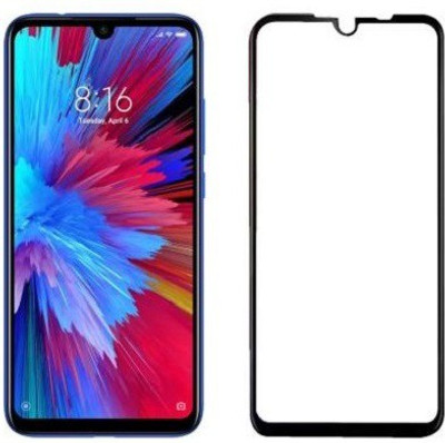 ECMERED Edge To Edge Tempered Glass for Redmi 7/Y3(Pack of 1)