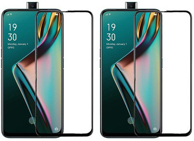 KARTRAY Edge To Edge Tempered Glass for OPPO K3(Pack of 2)