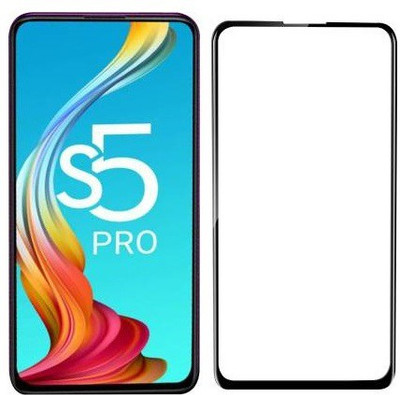 LIKEDESIGN Edge To Edge Tempered Glass for Infinix S5 Pro(Pack of 1)