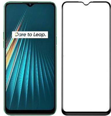 LIKEDESIGN Edge To Edge Tempered Glass for Realme Narzo 10A(Pack of 1)