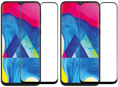 KARTRAY Edge To Edge Tempered Glass for Samsung Galaxy M10(Pack of 2)