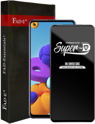 FAD-E Edge To Edge Tempered Glass for Samsung Galaxy A21s(Pack of 1)