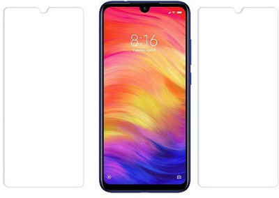 KARTRAY Tempered Glass Guard for Mi Redmi Note 7 Pro(Pack of 2)