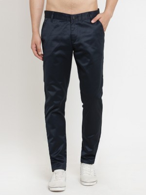 JAINISH Regular Fit Men Blue Trousers