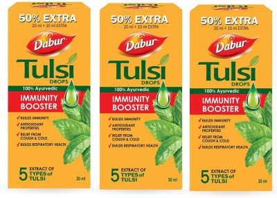 Dabur Tulsi Drops Immunity Booster (Pack of 3)(Pack of 3)