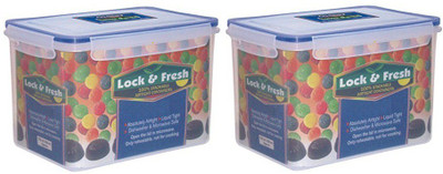 AK HUB Plastic Utility Container  - 4400 ml(Pack of 2, White)