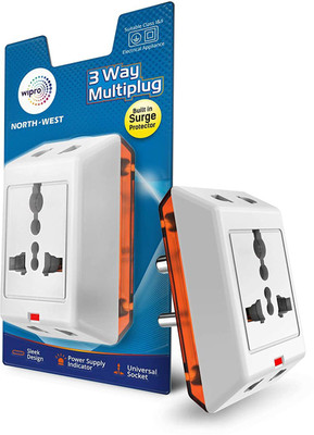 Wipro NWM0200 Three Pin Plug(White)