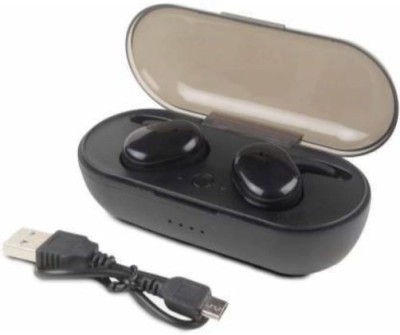 SYARA OVV_645J TWS 4 Bluetooth Headset for all Smartphones without Mic Bluetooth without Mic Headset(Black, In the Ear)