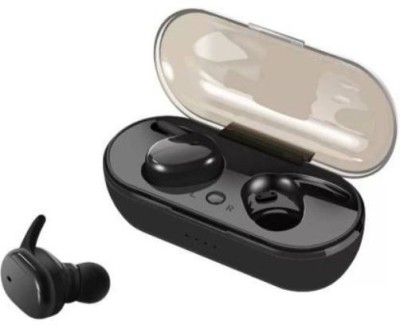 SYARA VLY_564V TWS 4 Bluetooth Headset for all Smartphones without Mic Bluetooth without Mic Headset(Black, In the Ear)