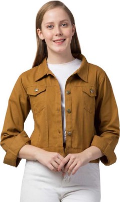 nakash 34th Sleeve Solid Women Denim Jacket