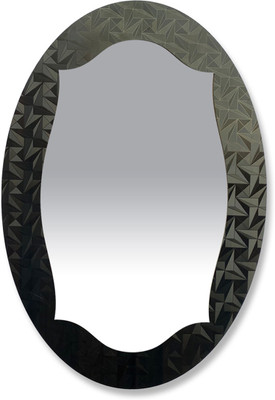 Flipkart Perfect Homes BLKCLS34 Decorative Mirror(Designer Finish : Glossy)