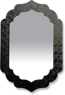 Flipkart Perfect Homes BLKGL211 Decorative Mirror(Designer Finish : Glossy)