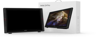 XP Pen Artist 24 Pro 20.74 x 11.66 inch Graphics Tablet Connectivity - USB(Black)