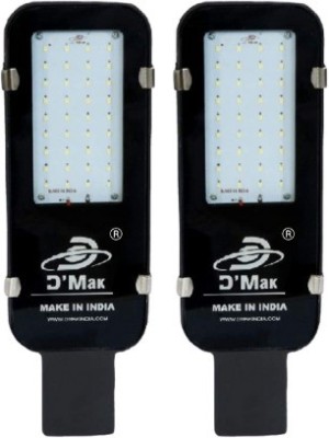 D'Mak 12 Watt Ultra Slim LED Street Light (White) - Set of 02 Flood Light Outdoor Lamp(White)