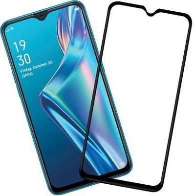 LIKEDESIGN Edge To Edge Tempered Glass for Oppo A12, Oppo A11k(Pack of 1)