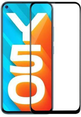 Gorilion Edge To Edge Tempered Glass for Vivo Y50(Pack of 1)