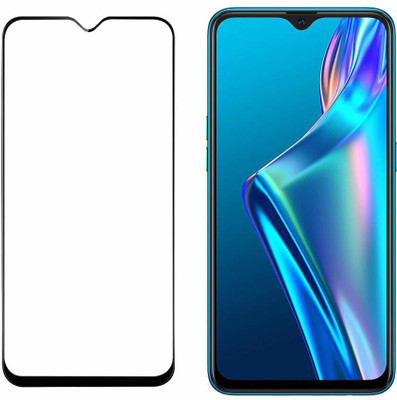 LIKEDESIGN Edge To Edge Tempered Glass for Oppo A12, Oppo A11k(Pack of 1)
